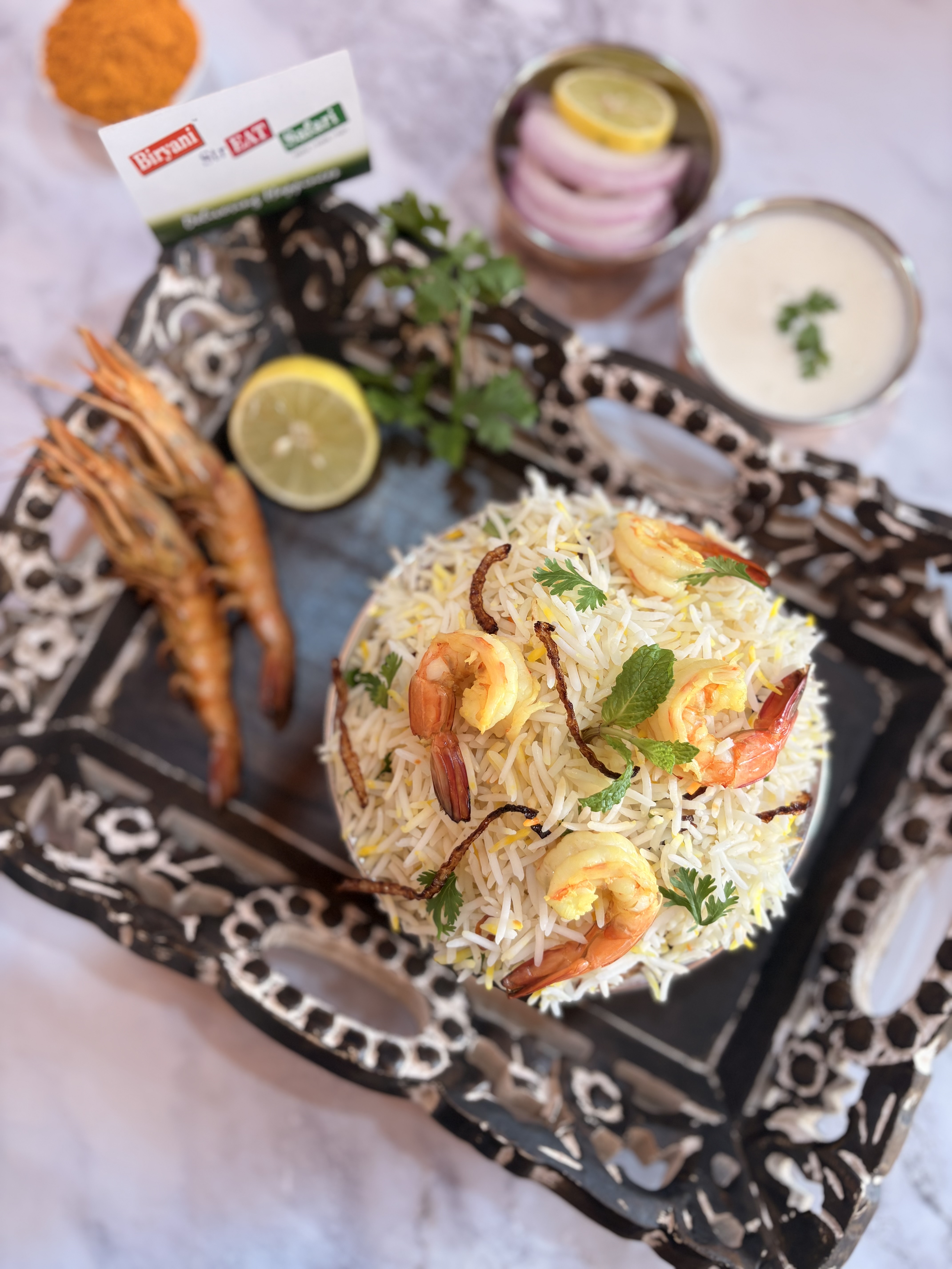 Prawns Biryani